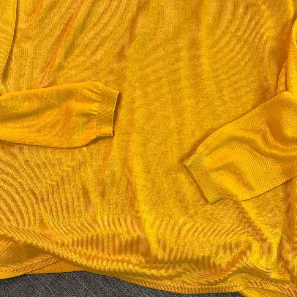 H&M Yellow Relaxed Tunic Size Small - Picture 3 of 6